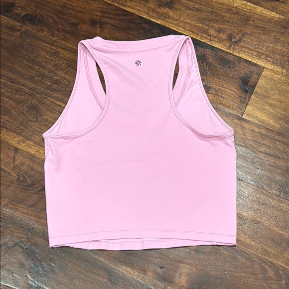 Athleta Pink Tank Top Cropped - Picture 2 of 3